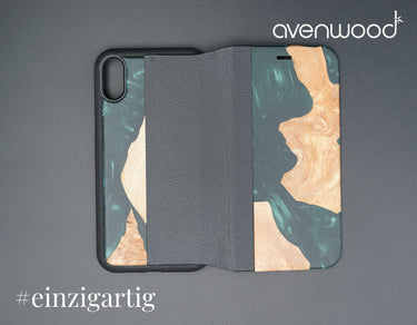 iPhone XR PORTO COLLECTION FLIPCASE 9049 Grün